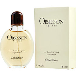 Obsession By Calvin Klein Edt Spray 2.5 Oz