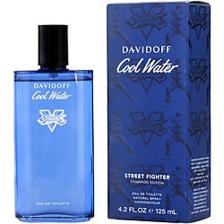 Cool Water Summer By Davidoff Edt Spray 4.2 Oz (street Fighter Champion Edition 2021)