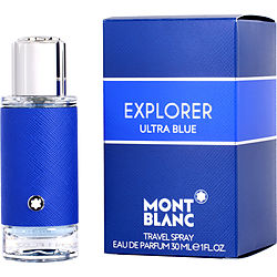 Mont Blanc Explorer Ultra Blue By Mont Blanc Eau De Parfum Spray 1 Oz