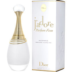 Jadore Parfum D'eau By Christian Dior Eau De Parfum Spray 3.4 Oz (alcohol Free)