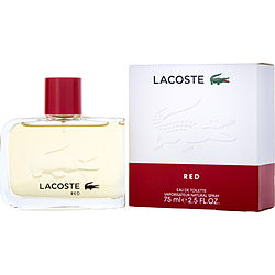 Lacoste Red Style In Play By Lacoste Edt Spray 2.5 Oz (new Packaging)