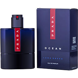 Prada Luna Rossa Ocean By Prada Eau De Parfum Refillable Spray 3.4 Oz