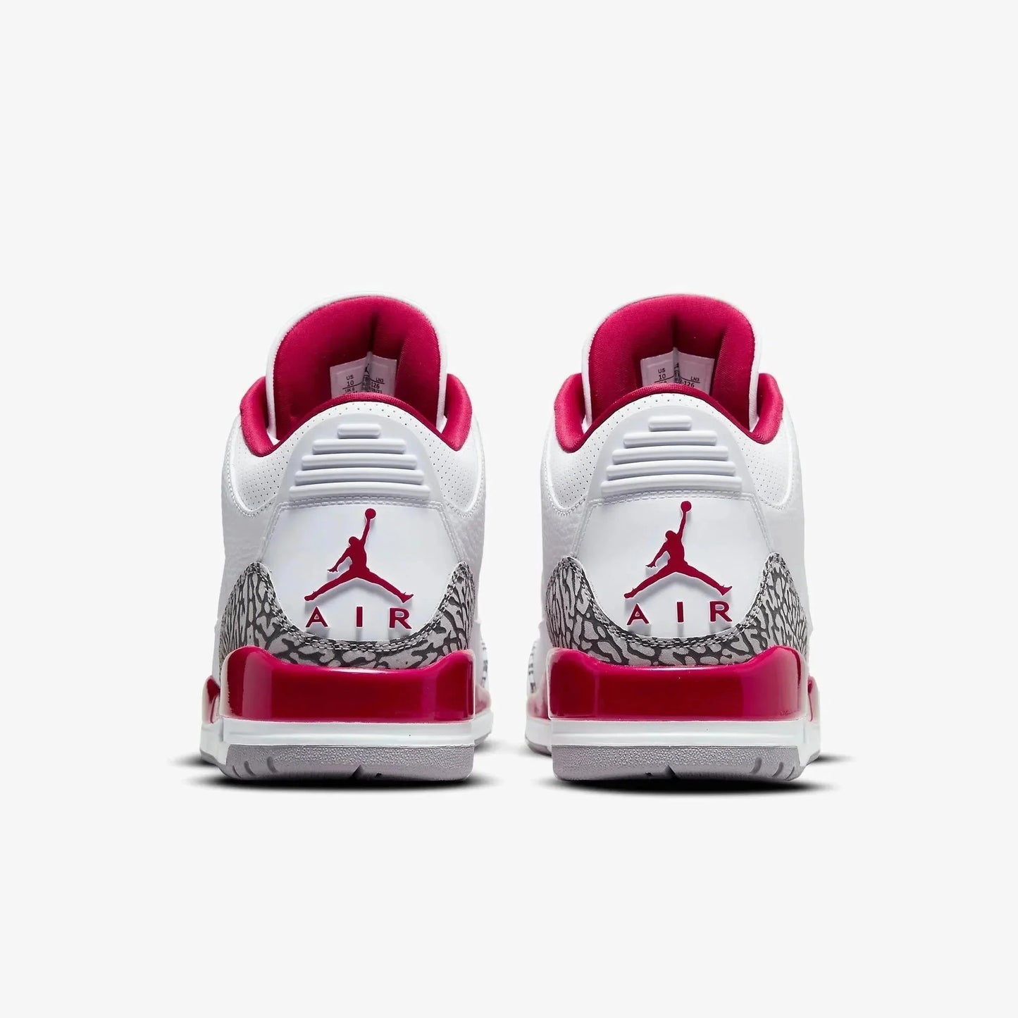 Men'S Jordan 3 Retro "Cardinal Red" White/Light Curry-Cardinal Red (CT8532 126) - 13